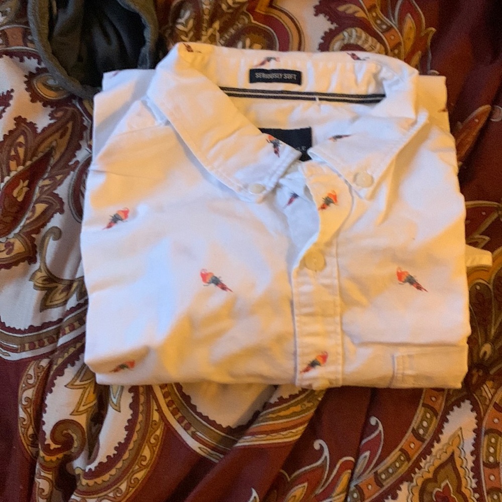 White button down shirt